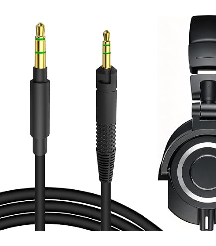 Amazon | V-MOTA Audio Cable Compatible with ATH-WS1100is WS990bt